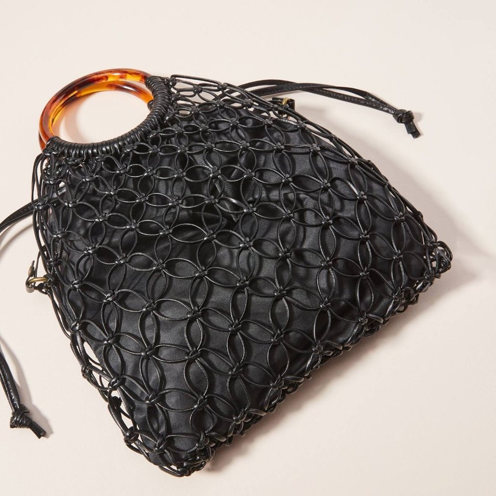 Anthropologie Pomona Woven Tote Bag